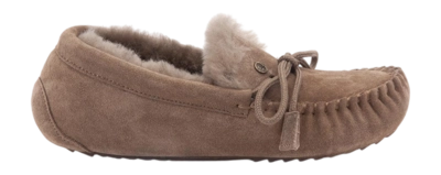 Pantoffel Warmbat Women Warenda Suede Mud