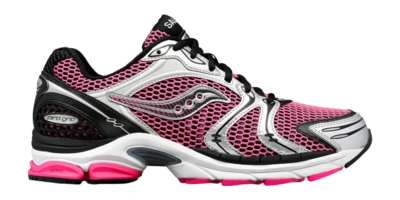 Baskets Saucony Unisexe ProGrid Triumph 4 Pink/Silver