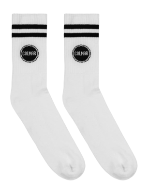 Socken Colmar 5208K Boomer Unisex White Black (2er-Set)