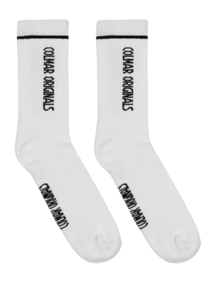 Socks Colmar Unisex 5209K Off White Black (Set of 2)