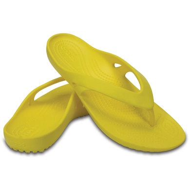 Slipper Crocs Women Kadee II Flip Lemon