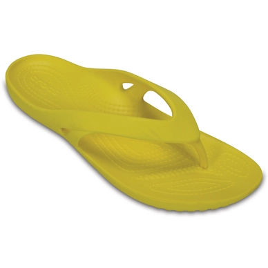 Slipper Crocs Women Kadee II Flip Lemon