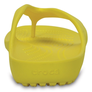 Slipper Crocs Women Kadee II Flip Lemon