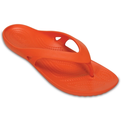 Slipper Crocs Women Kadee II Flip Tangerine