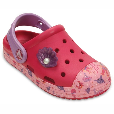 Sandaal Crocs Bump It Sea Life Clog Kids Raspberry