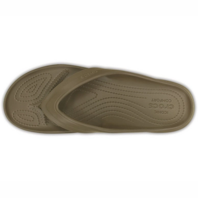 Slipper Crocs Classic Flip Walnut