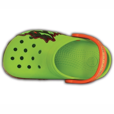 Sandaal Crocs Crocslights Fire Dragon Clog Volt Green