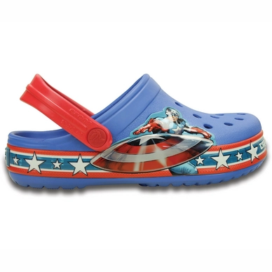 Sandaal Crocs Crocband Captain America Clog Varsity Blue