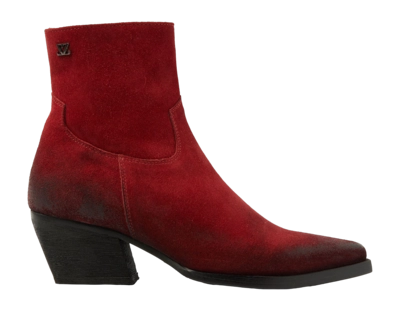Stiefeletten Lazamani 85632 Damen Red