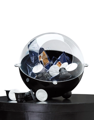 Opbergbox Koziol Orion Small Cosmos Black-Crystal Clear
