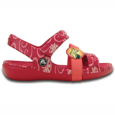 Sandaal Crocs Kids' Keeley Frozen Fever Sandal Raspberry
