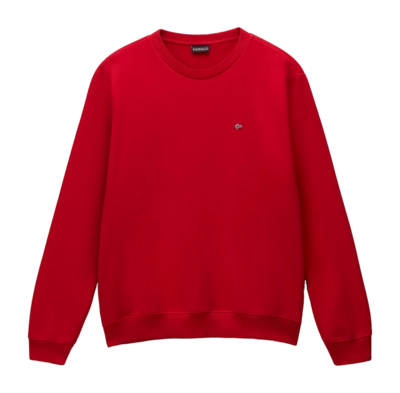 Sweatshirt Napapijri Men Balis Crew 1 Red Goji