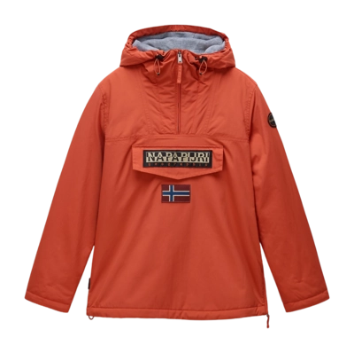 Raincoat Napapijri Women Rainforest Winter 5 Red Sauce