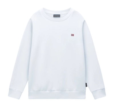 Pull Napapijri Enfant Balis Bright White 002