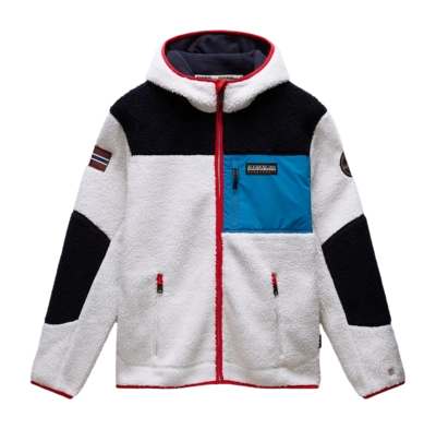 Gilet Napapijri Homme Yupik Full Zip Hoody 3 Beige Dimity