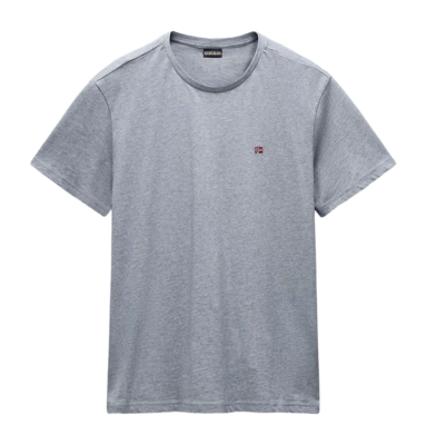 T-Shirt Napapijri Homme Salis SS Summer Medium Grey Melange