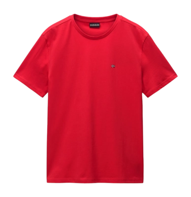 T-Shirt Napapijri Salis SS Summer Herren Red Goji