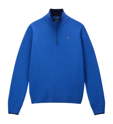 Pullover Napapijri Dain Half Zip 5 Herren Blue Sapphire