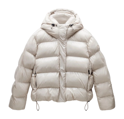 Pufferjacke Napapijri Glane Damen Beige Silvr N90