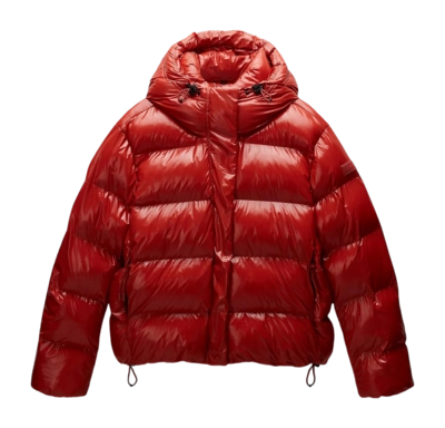 Puffer Jacket Napapijri Women Glane Red Sauce