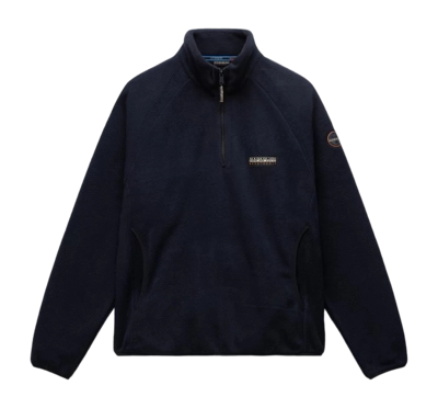 Veste Polaire Napapijri Homme T-Dolent Half Zip Black 041