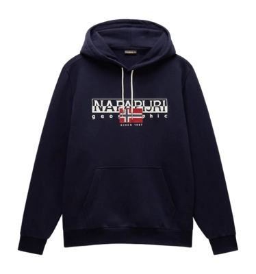 Hoodie Napapijri Men B-Aylmer Winter Blue Marine