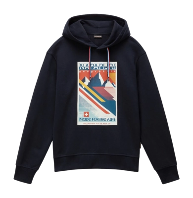 Hoodie Napapijri Men B-Portalet Black 041