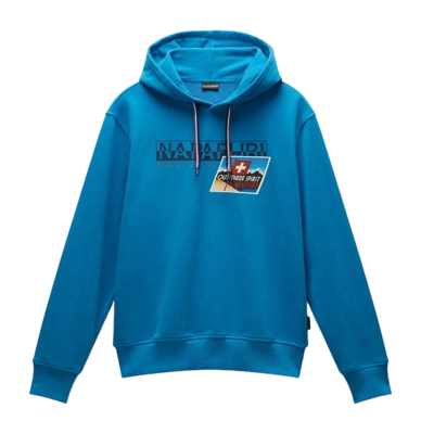 Pull à Capuche Napapijri Homme B-Portalet Blue Sapphire