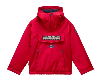 Raincoat Napapijri Kids Rainforest Next Red Goji