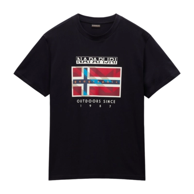T-Shirt Napapijri Men S-Dorees SS Black 041