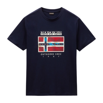 T-Shirt Napapijri Men S-Dorees SS Blue Marine