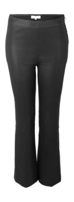 Pantalon Dante6 Femme D6Tyson Crop Flare Leather Raven