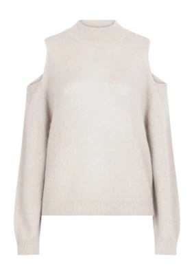 Sweater Dante6 Women D6Aviel Open Shoulder Whisper Chalk
