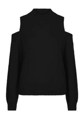 Sweater Dante6 Women D6Aviel Open Shoulder Raven