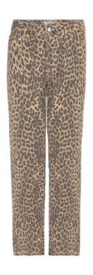Pants Dante6 Women D6Axelle Leopard Straight Jeans Multicolour