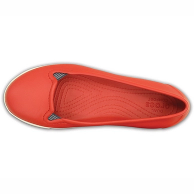 Ballerina Crocs CitiLane Flat Flame