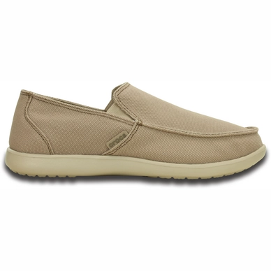 Instapper Crocs Santa Cruz Clean Cut Loafer Khaki Schoenfashion