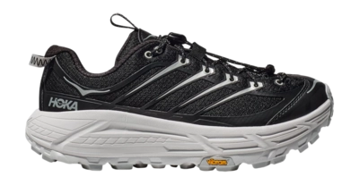 HOKA Men Mafate Three2 Black / Cosmic Grey 2024