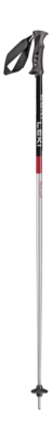 Ski Pole Leki Rental Classic Anodized Natural Silver Eloxal Black