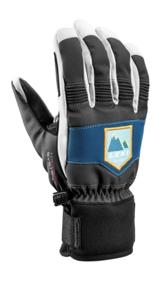 Handschuhe Leki Patrol 3D Junior Graphite Petrol