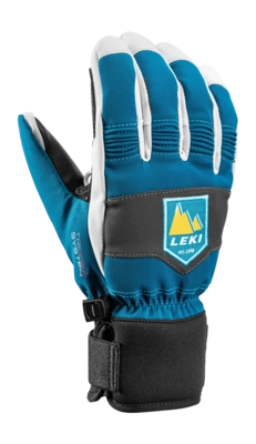 Handschuhe Leki Patrol 3D Junior Petrol Graphite