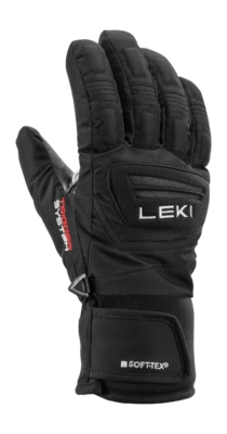 Handschoen Leki Griffin 3D Junior Black