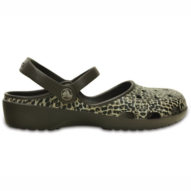 Medizinischer Schuh Crocs Karin Leopard Clog