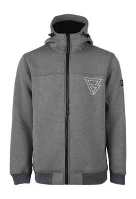 Sweatjacke Brunotti Stickers Herren Dark Grey Melee