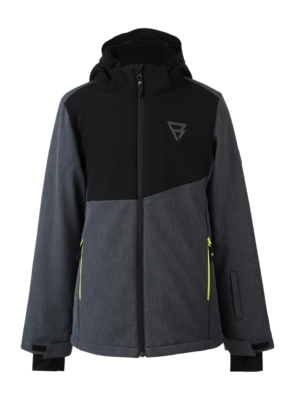 Skijacke Brunotti Twinstroky Boys Softshell Jungen Dark Grey Melee