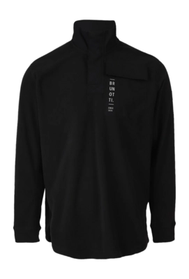Ski Sweatshirt Brunotti Men Rock Fleece Black