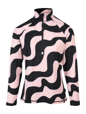 Skipully Brunotti Women Galena Fleece Groovy Swirl Softpink