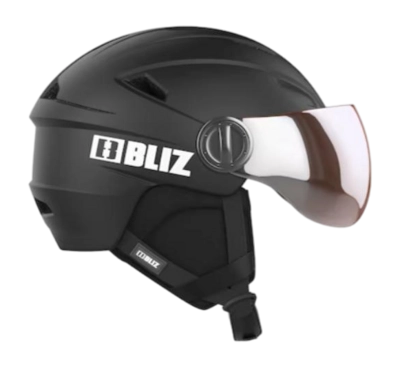 Skihelm Bliz Strike Visor Matte Black