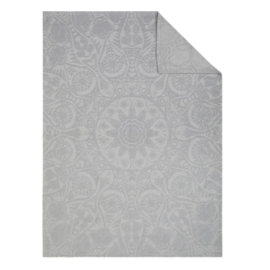 Jacquard Couverture Ibena Strukturwandel Argent