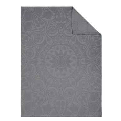 Jacquard Couverture Ibena Strukturwandel Gris